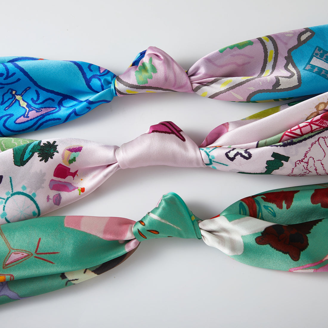 Cats, Otters and Racoons: How We Created the Canadian City Collection Silk Scarves with Personal Memories and Hidden Secrets