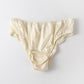 Sample Pure Silk Bikini Size L | Cream| Mulberry Silk Pantie