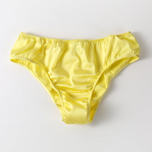 Sample Pure Silk Bikini Size M | Daffodil | Mulberry Silk Pantie