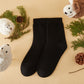 Black Sesame Cashmere Quarter-Length Socks | Flexible Fit