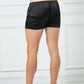 Black Pure Mulberry Silk Men's Trunks | Low Rise | 19 Momme | Soar Collection