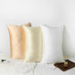 Fleur de Sel Luxury Pure Mulberry Silk Pillowcase | Queen & King | 32 Momme | Drape Collection