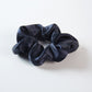 Set of 4 Pure Mulberry Silk French Scrunchie | Clouds and Rivers | Jacquard Silk & Tea Silk | 2 inch | 20 Momme | Brush Collection