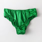 Sample Pure Silk Bikini Size M | Kelly Green | Mulberry Silk Pantie