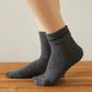 Earl Grey Cashmere Quarter-Length Socks | Flexible Fit