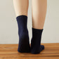 Blueberry Pie Wool Quarter-Length Socks | Flexible Fit