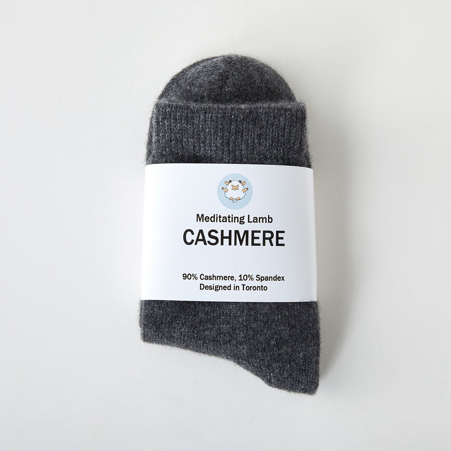 Earl Grey Cashmere Quarter-Length Socks | Flexible Fit