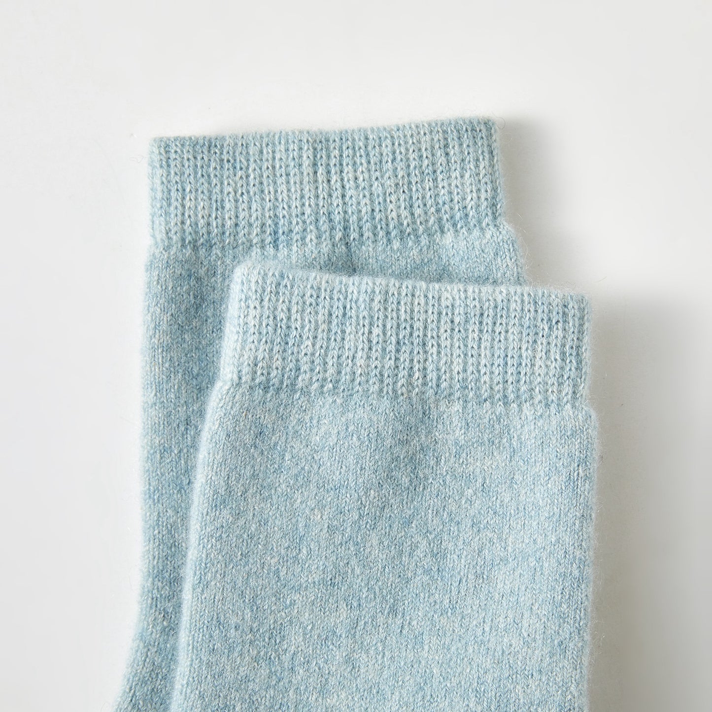 Highland Blue Cashmere Quarter-Length Socks | Flexible Fit