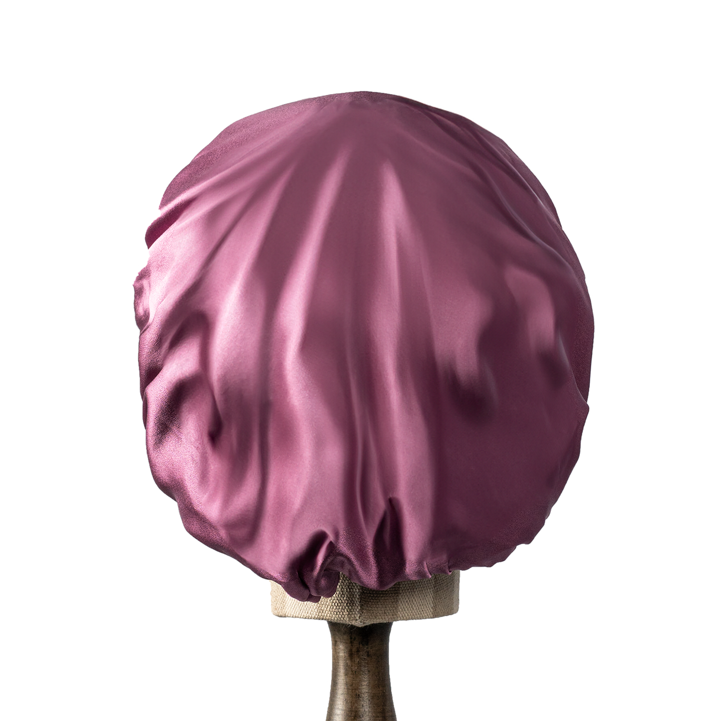 Pure Mulberry Silk Hair Bonnet | Double Layer Reversible with Silk Lining | Adjustable Elastic | 100% Silk 22 Momme | Night Bonnet Gift