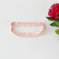 Sample Pure Silk Headband | Baby Pink | Mulberry Silk Flat Headband