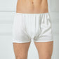 Pearl White Pure Mulberry Silk Men's Trunks | Low Rise | 19 Momme | Soar Collection