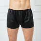 Black Pure Mulberry Silk Men's Trunks | Low Rise | 19 Momme | Soar Collection