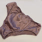 Sample Pure Silk Bikini Size S | Rose wood | Mulberry Silk Pantie