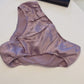 Sample Pure Silk Bikini Size S | Cocoa Purple | Mulberry Silk Pantie