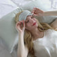 Pure Mulberry Silk Pillowcase, Eye Mask and Scrunchies Gift Set | Standard, Queen & King | 22 Momme | Float Collection