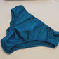 Sample Pure Silk Bikini Size S | Turquoise | Mulberry Silk Pantie