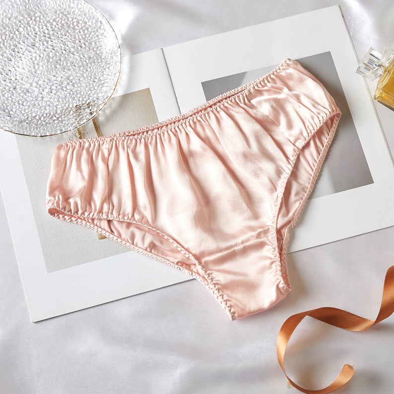 Women's silk satin panties Canada | Shop Silk underwear | Econica
