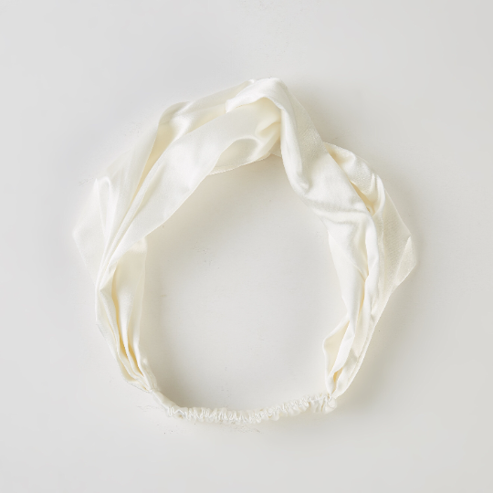 Pure Mulberry Silk Turban Headband | 22 Momme | Float Collection