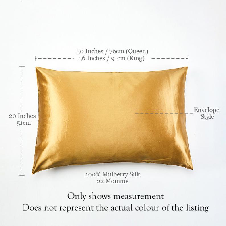 Baby Pink Pure Mulberry Silk Pillowcase | Standard, Queen & King | 22 Momme | Float Collection