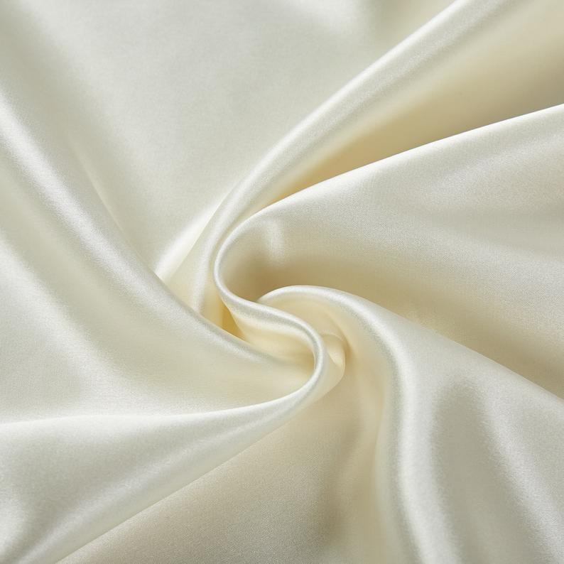 Ivory Pure Mulberry Silk Pillowcase | Standard, Queen & King | 22 Momme | Float Collection