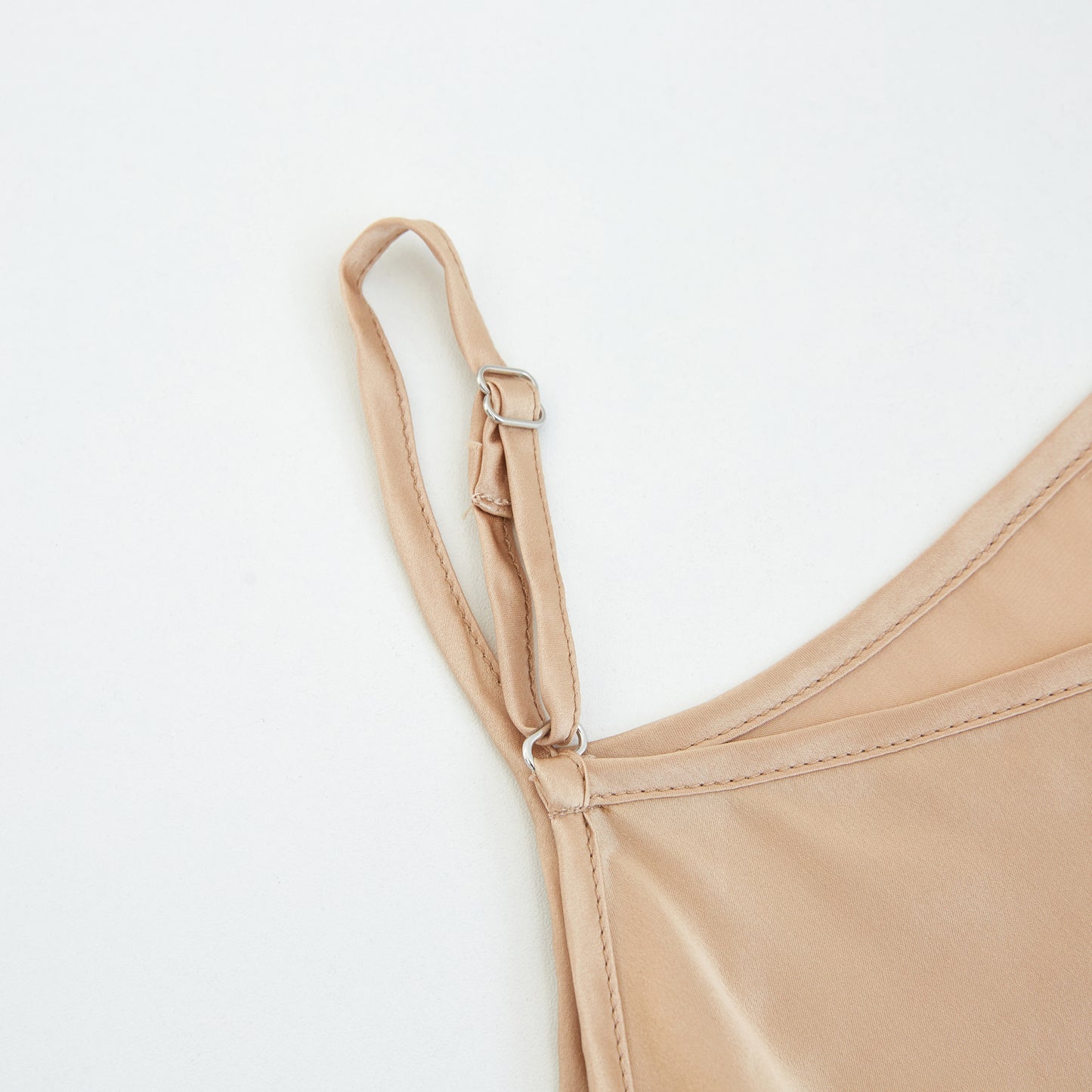 Champagne Pure Mulberry Silk Camisole | Relaxed Fit | 19 Momme | Soar Collection